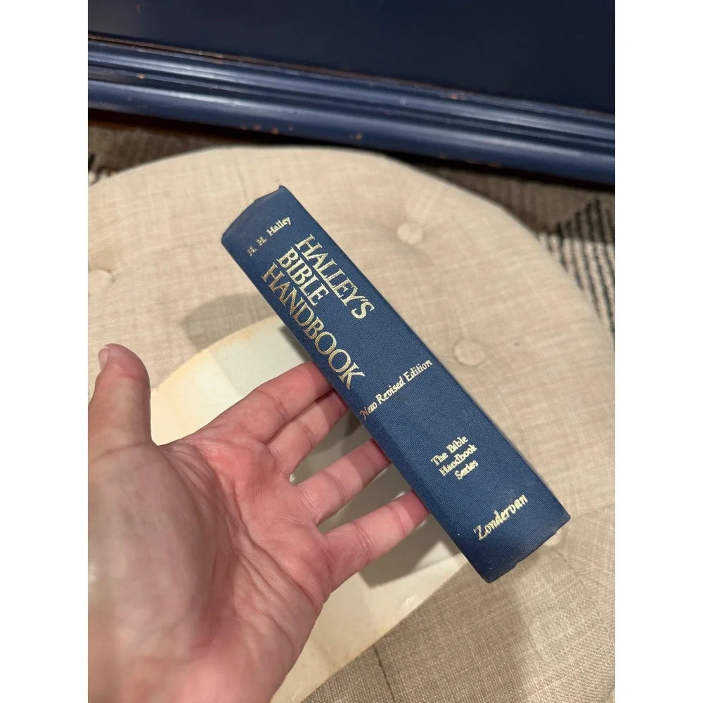 Halley's Bible Handbook New Revised Edition Zondervan Hardcover HC‎ w/DJ